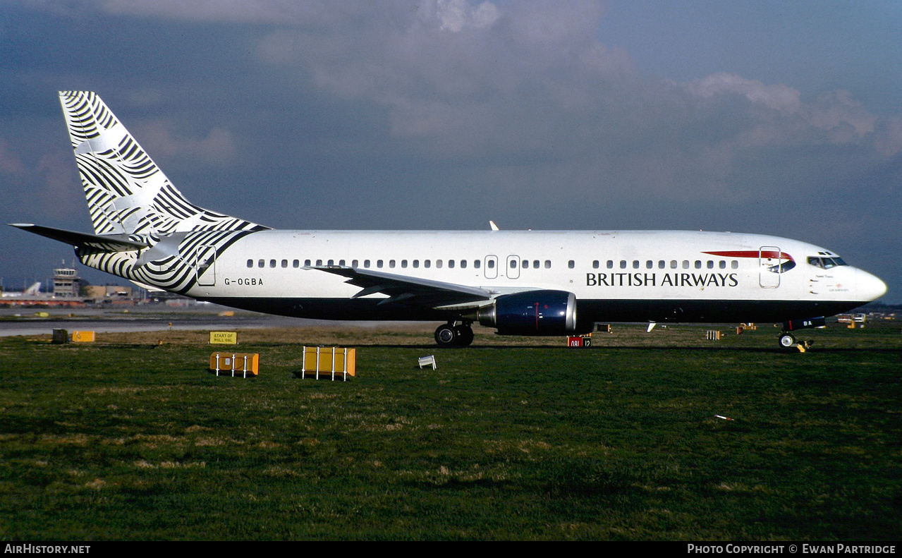 Aircraft Photo of G-OGBA | Boeing 737-4S3 | British Airways | AirHistory.net #512875