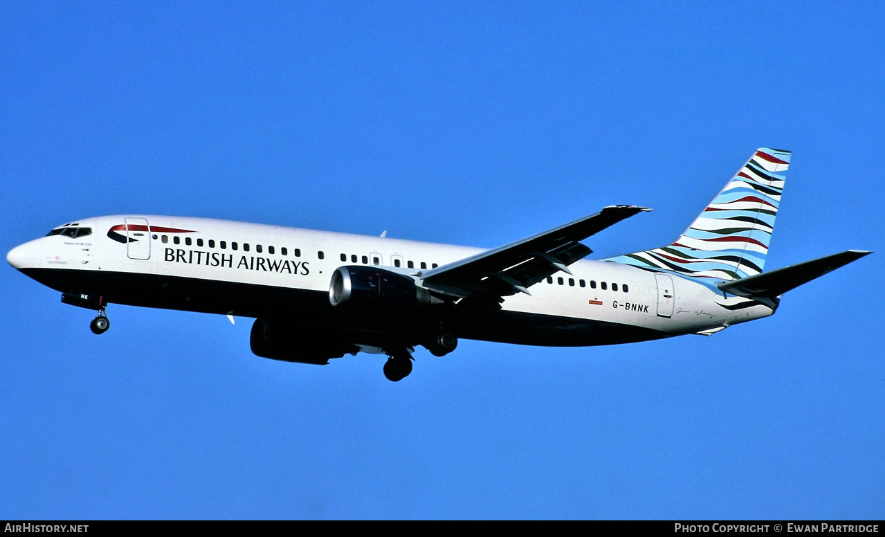 Aircraft Photo of G-BNNK | Boeing 737-4Q8 | British Airways | AirHistory.net #512886