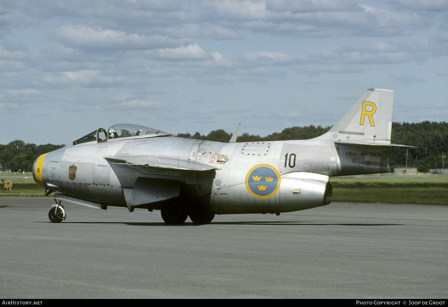 Aircraft Photo of SE-DXB / 29670 | Saab J29F Tunnan | Sweden - Air Force | AirHistory.net #512888