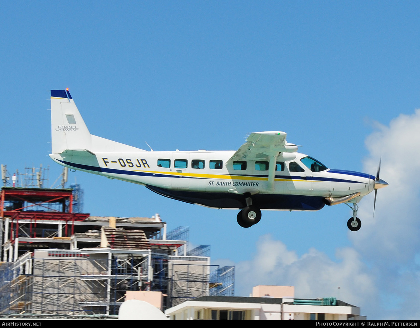 Aircraft Photo of F-OSJR | Cessna 208B Grand Caravan EX | St. Barth Commuter | AirHistory.net #512896