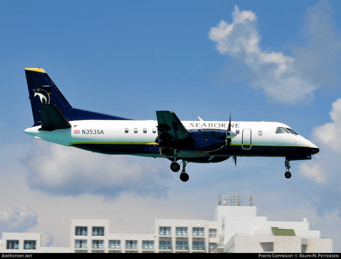 Aircraft Photo of N353SA | Saab 340B | Seaborne Airlines | AirHistory.net #512899