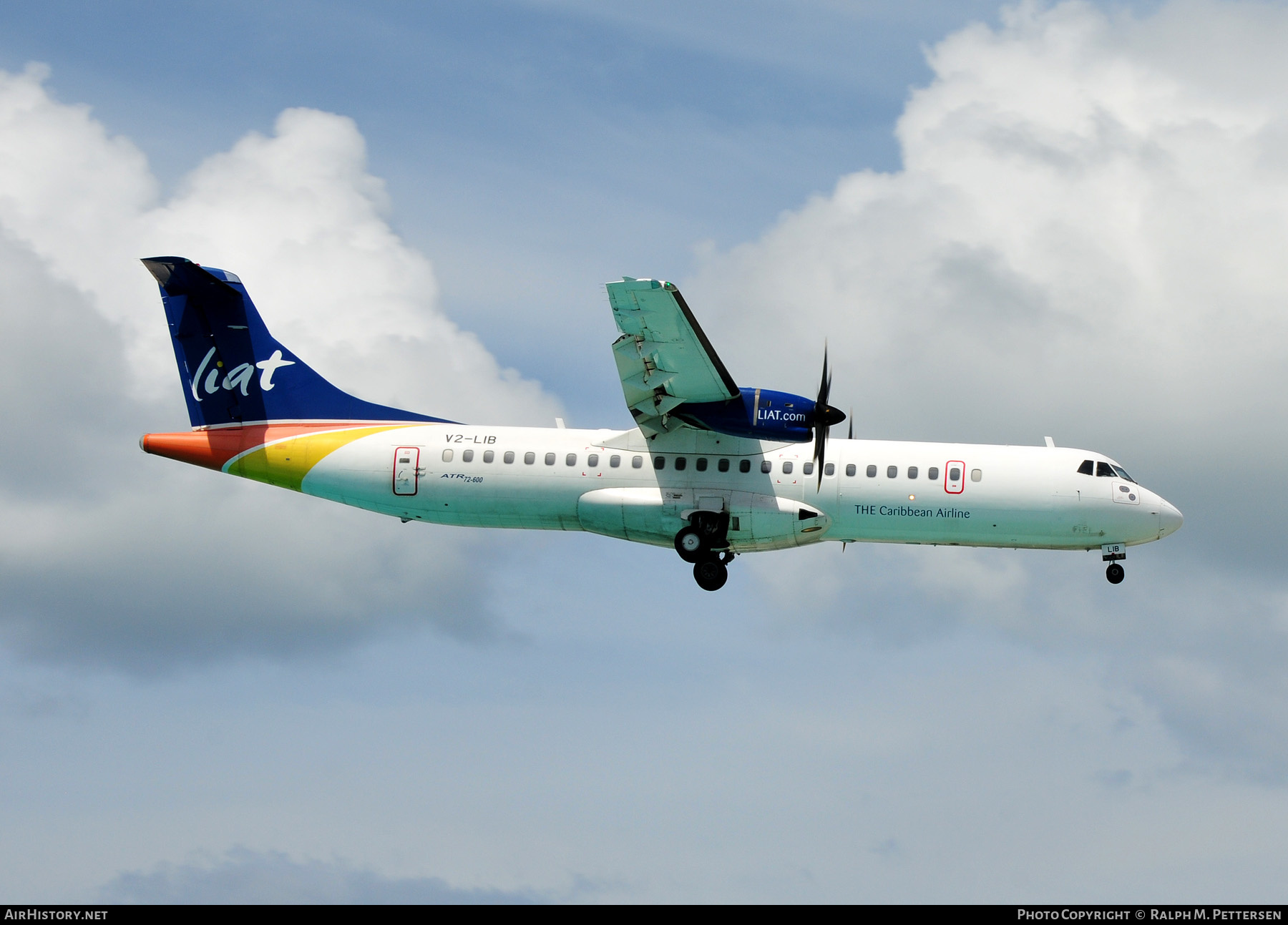 Aircraft Photo of V2-LIB | ATR ATR-72-600 (ATR-72-212A) | LIAT - Leeward Islands Air Transport | AirHistory.net #512905