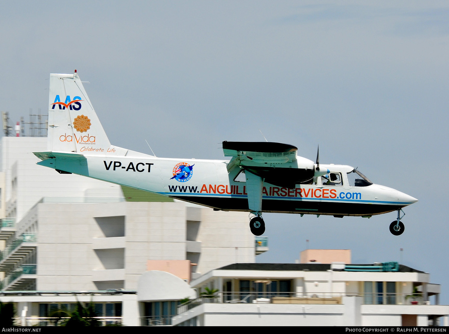 Aircraft Photo of VP-ACT | Britten-Norman BN-2B-20 Islander | Anguilla Air Services | AirHistory.net #512920