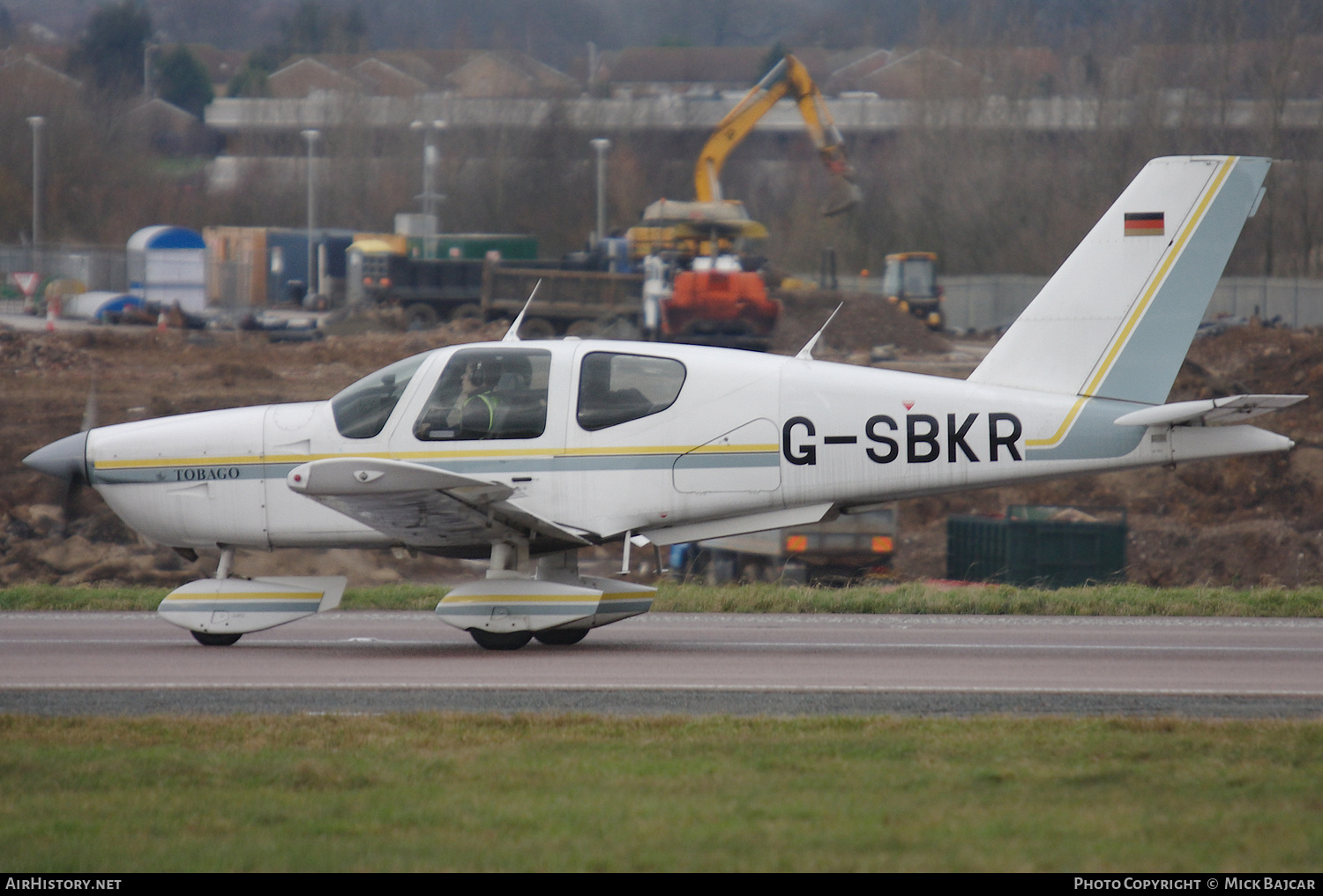 Aircraft Photo of G-SBKR | Socata TB-10 Tobago | AirHistory.net #512925