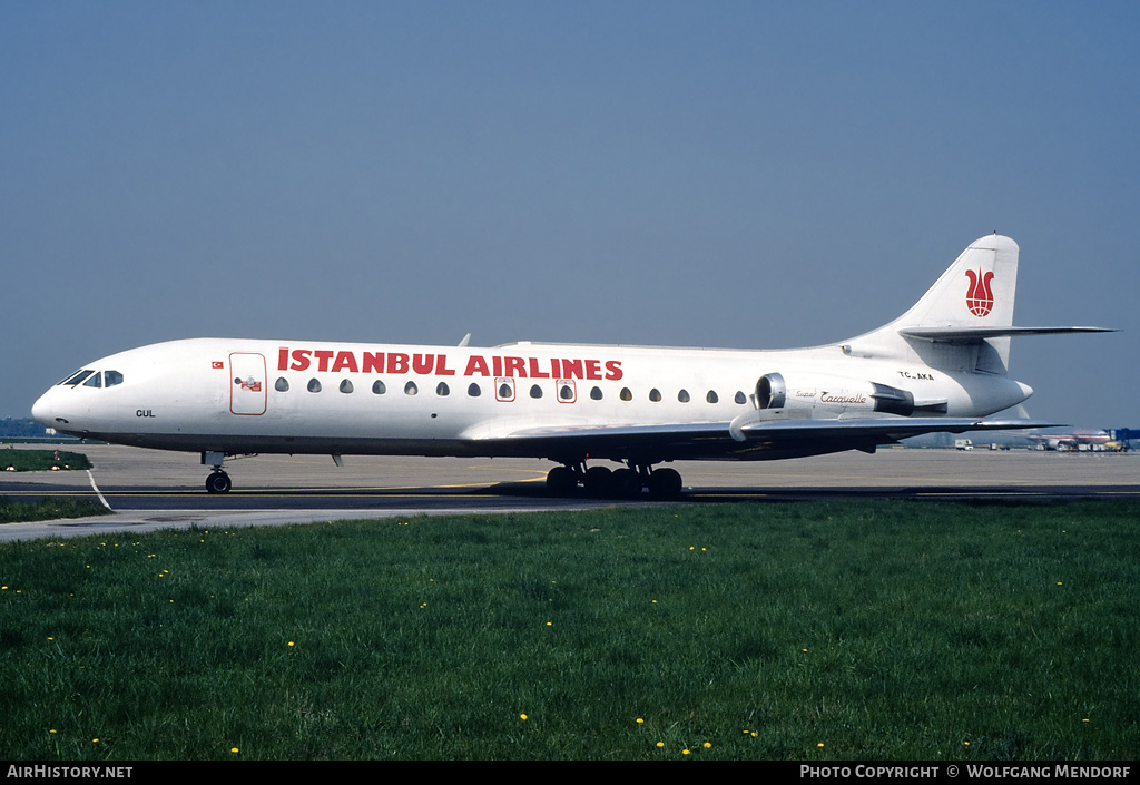 Aircraft Photo of TC-AKA | Sud SE-210 Caravelle 10B1R | Istanbul Airlines | AirHistory.net #512946