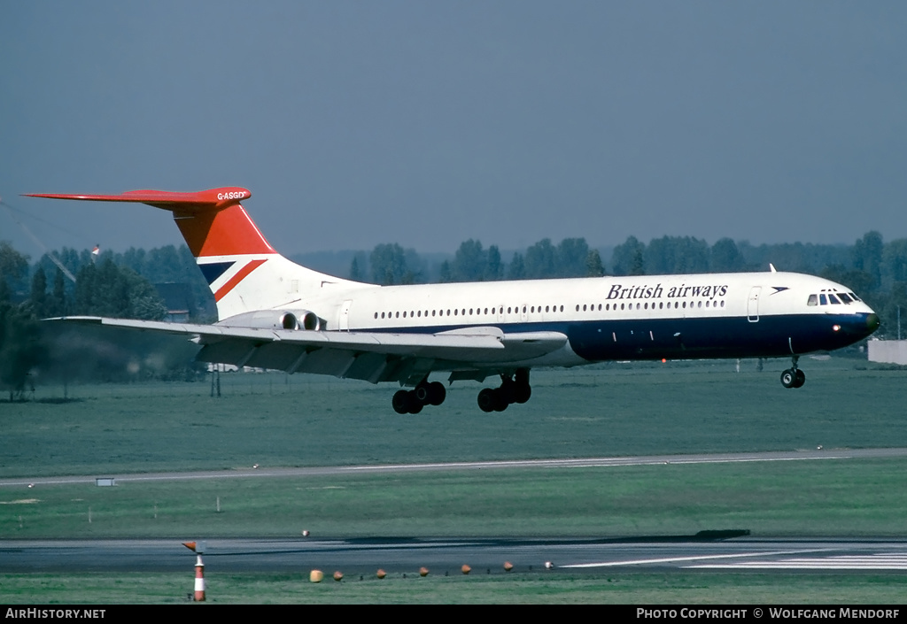 Aircraft Photo of G-ASGD | Vickers Super VC10 Srs1151 | British Airways | AirHistory.net #512966