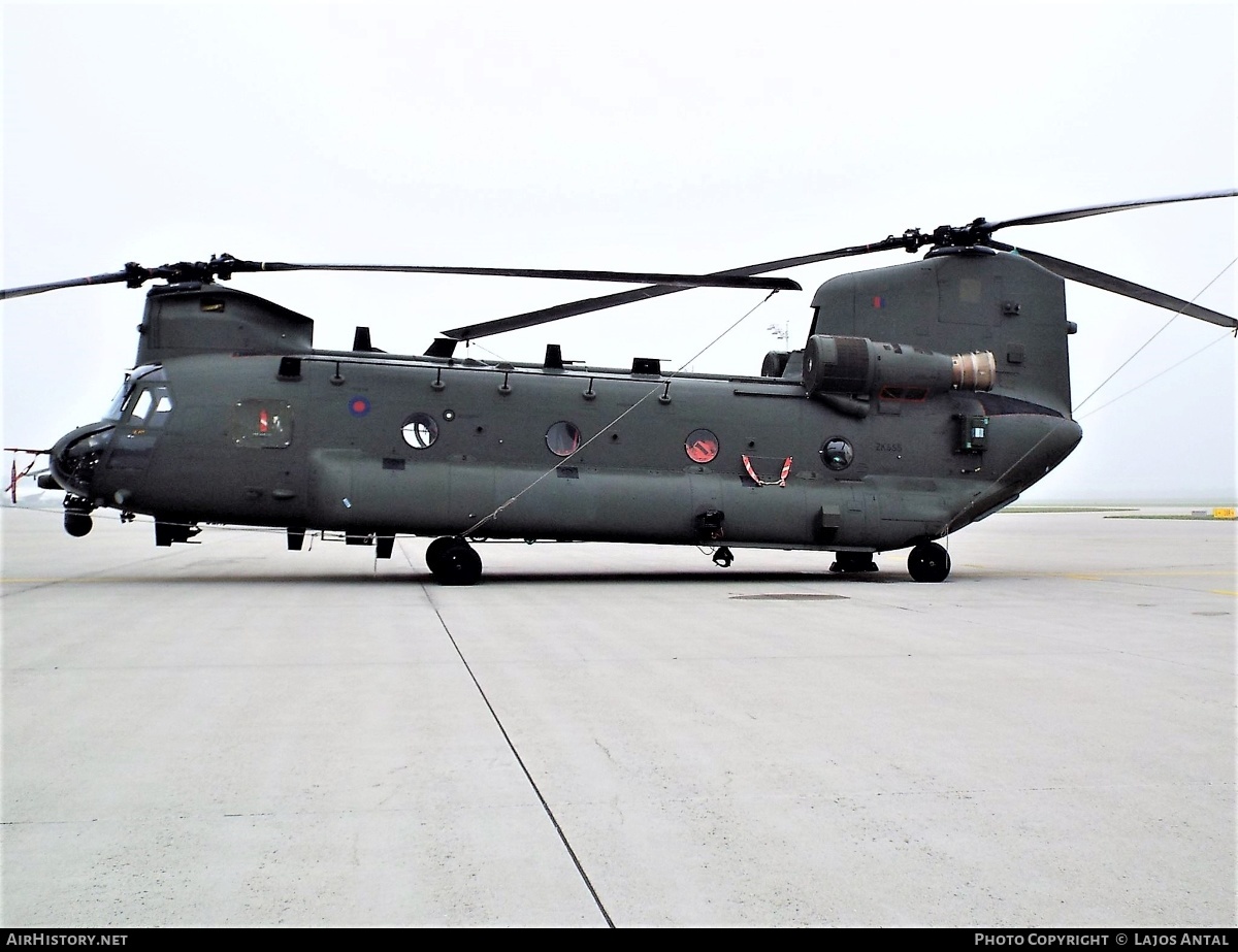 Aircraft Photo of ZK555 | Boeing Chinook HC4 (352) | UK - Air Force | AirHistory.net #512967