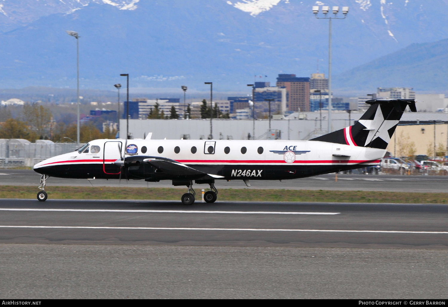 Aircraft Photo of N246AX | Beech 1900C-1 | Alaska Central Express - ACE | AirHistory.net #512993