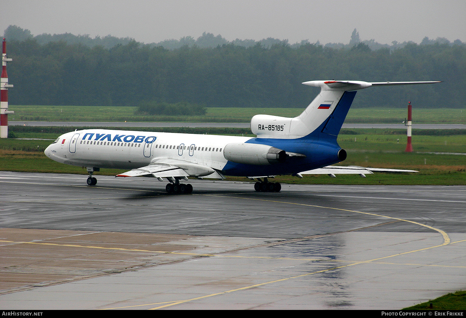 Aircraft Photo of RA-85185 | Tupolev Tu-154M | Pulkovo Airlines | AirHistory.net #512995