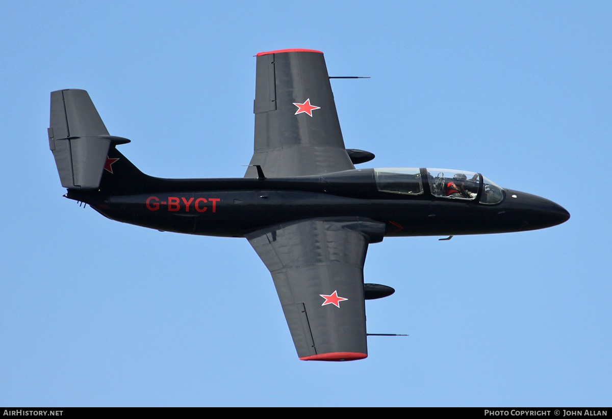 Aircraft Photo of G-BYCT | Aero L-29 Delfin | Soviet Union - Air Force | AirHistory.net #512999