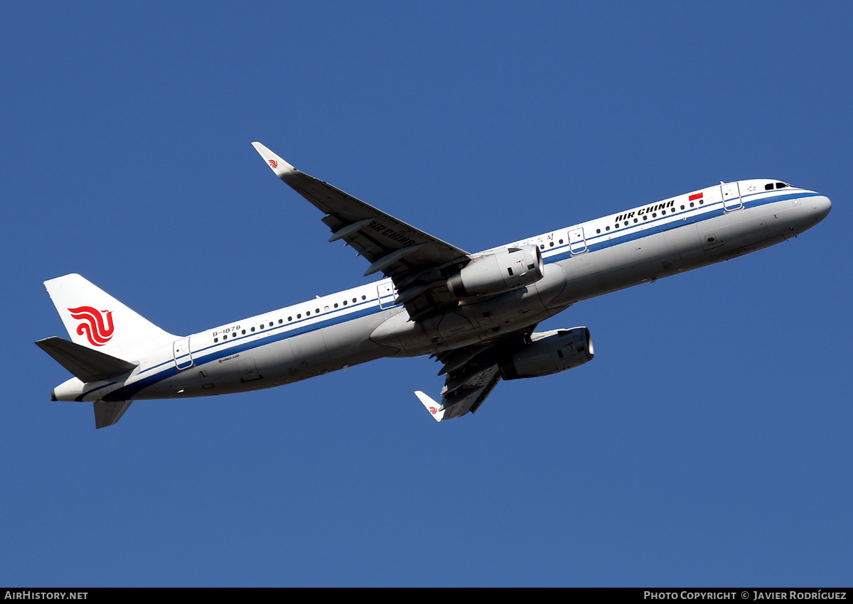 Aircraft Photo of B-1878 | Airbus A321-232 | Air China | AirHistory.net #513006