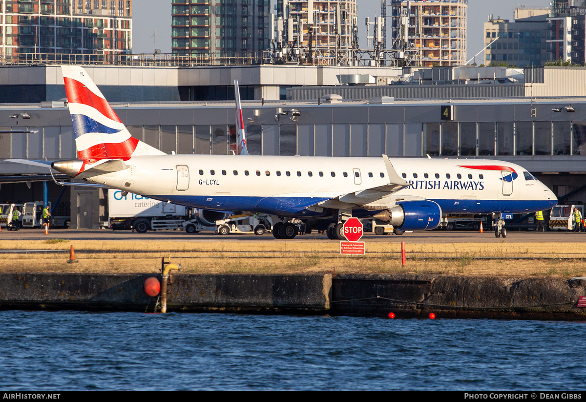 Aircraft Photo of G-LCYL | Embraer 190SR (ERJ-190-100SR) | British Airways | AirHistory.net #513009