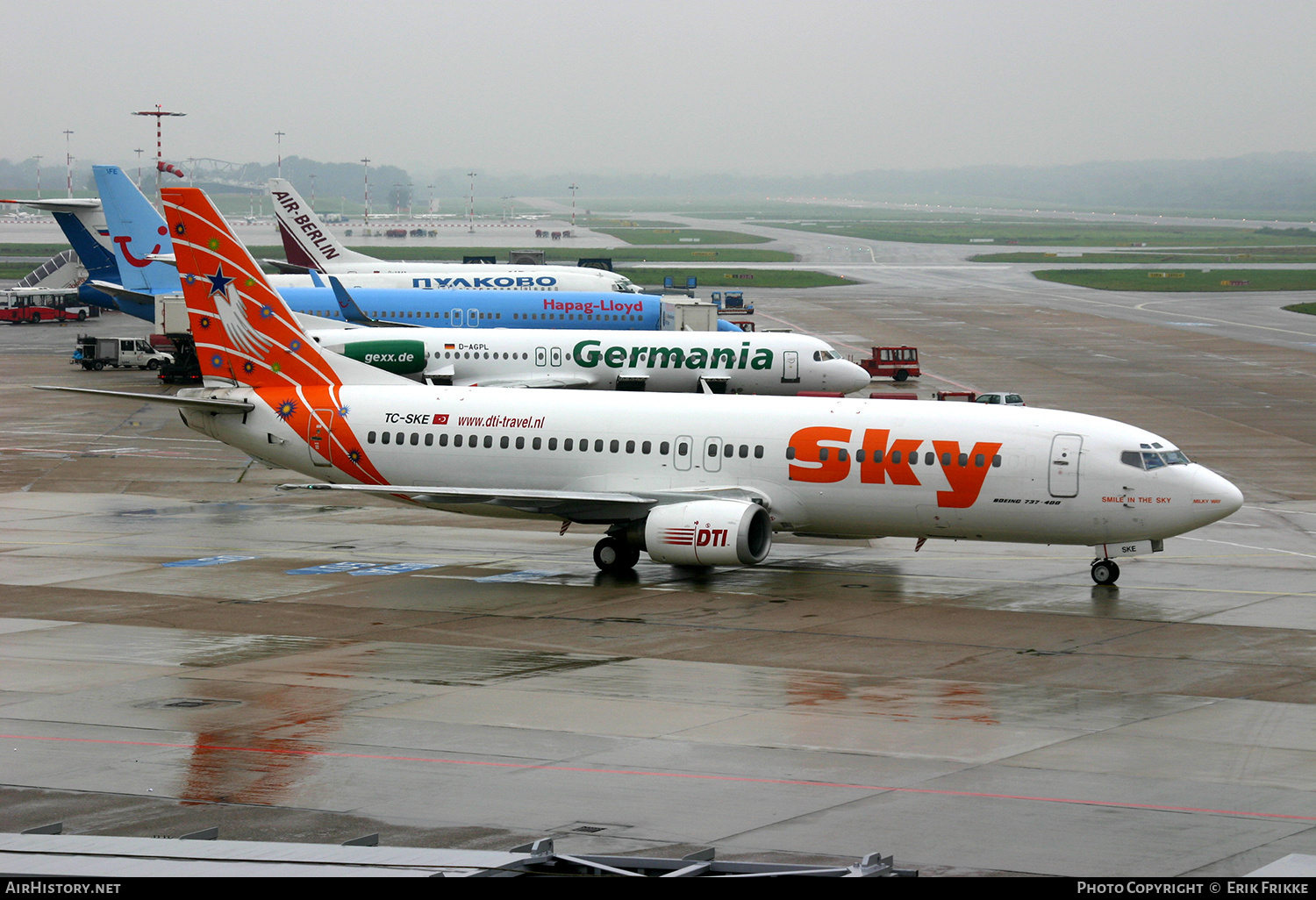 Aircraft Photo of TC-SKE | Boeing 737-4Q8 | Sky Airlines | AirHistory.net #513019