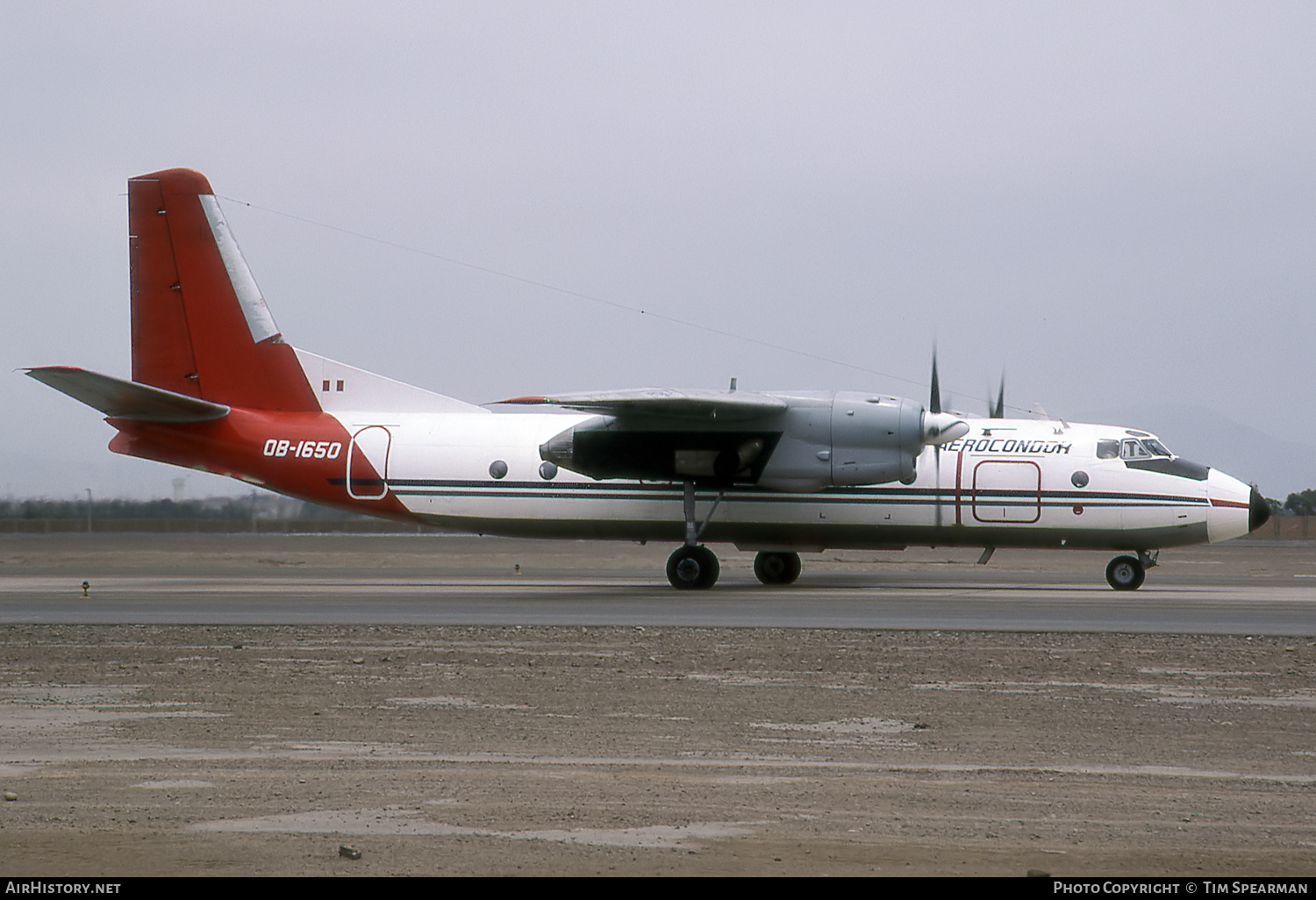 Aircraft Photo of OB-1650 | Antonov An-24RV | Aero Cóndor Perú | AirHistory.net #513031