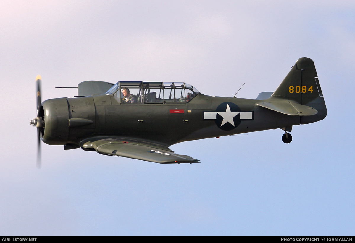 Aircraft Photo of G-KAMY / 8084 | North American AT-6D Texan | USA - Air Force | AirHistory.net #513042