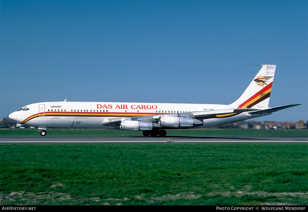 Aircraft Photo of 5N-ARQ | Boeing 707-338C | DAS Air Cargo - Dairo Air Services | AirHistory.net #513045