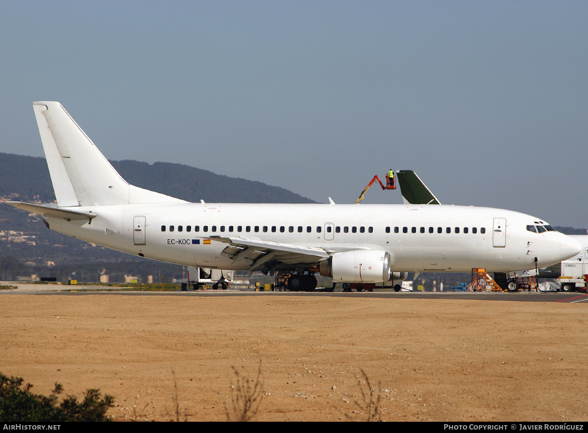 Aircraft Photo of EC-KOC | Boeing 737-33A | AirHistory.net #513055