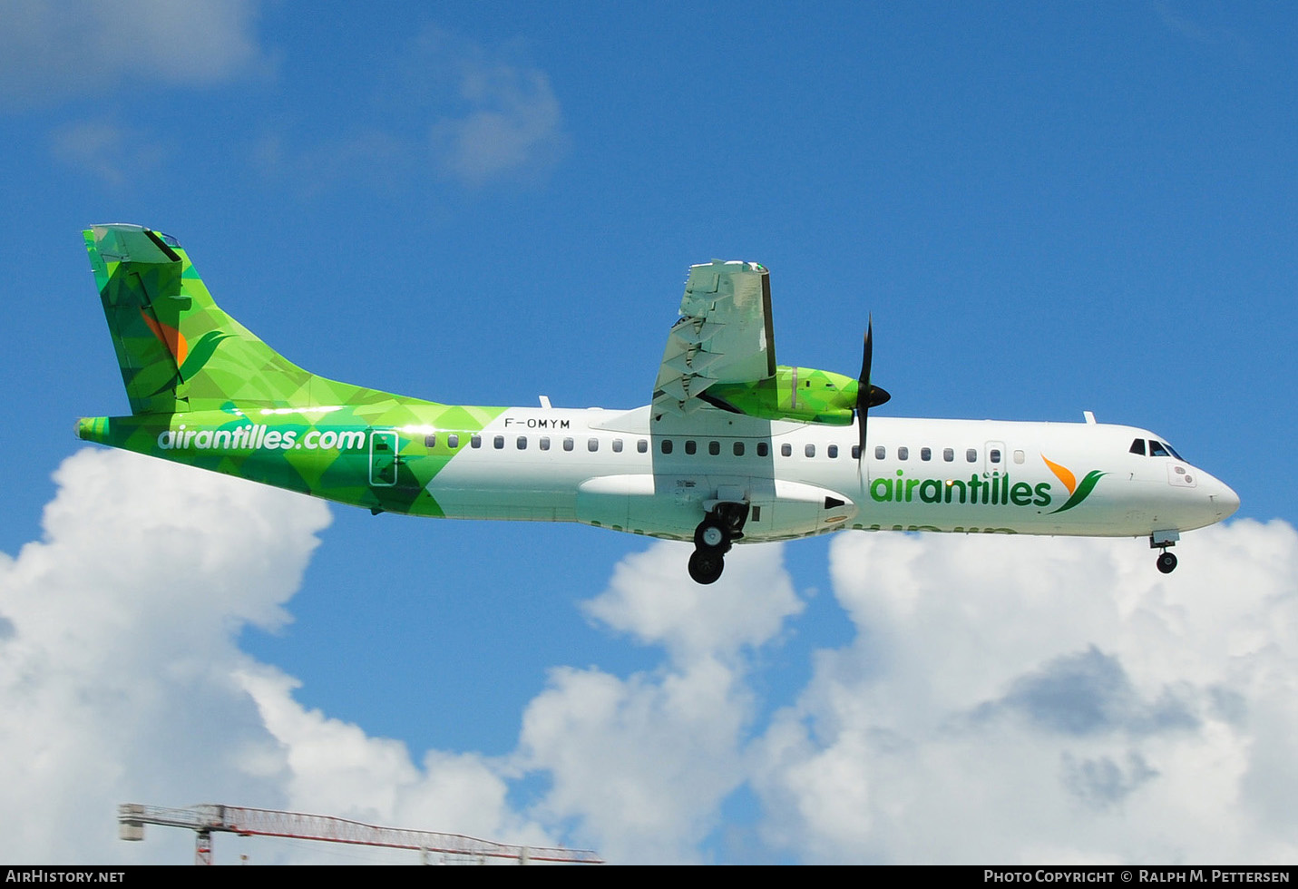 Aircraft Photo of F-OMYM | ATR ATR-72-600 (ATR-72-212A) | Air Antilles | AirHistory.net #513066