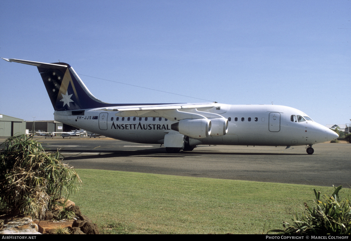 Aircraft Photo of VH-JJS | British Aerospace BAe-146-200 | Ansett Australia | AirHistory.net #513103