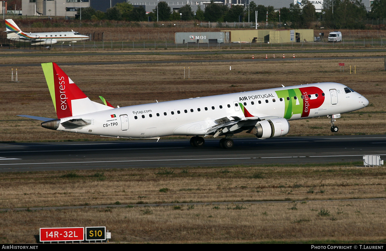 Aircraft Photo of CS-TPO | Embraer 190LR (ERJ-190-100LR) | TAP Portugal Express | AirHistory.net #513108