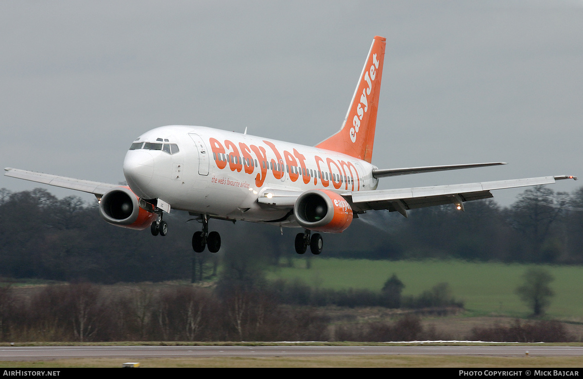 Aircraft Photo of G-OMUC | Boeing 737-36Q | EasyJet | AirHistory.net #513114