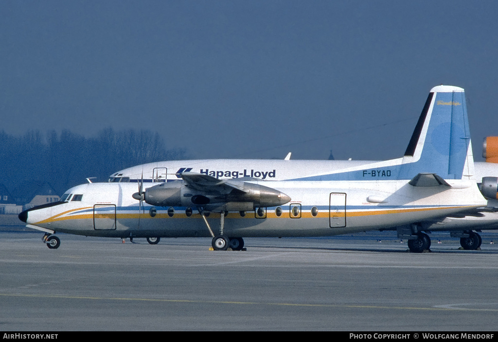 Aircraft Photo of F-BYAO | Fokker F27-100 Friendship | East-West Airlines | AirHistory.net #513115
