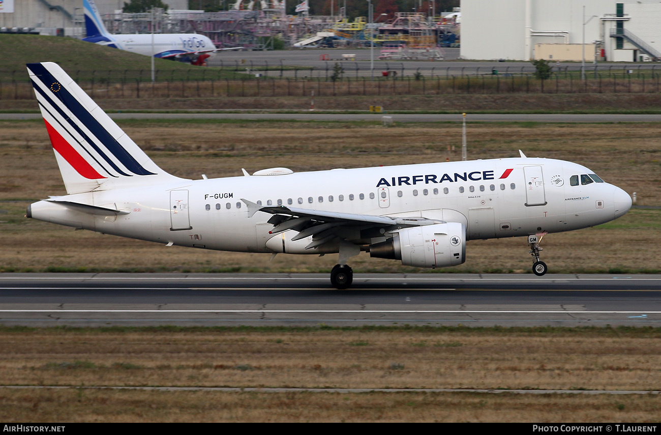 Aircraft Photo of F-GUGM | Airbus A318-111 | Air France | AirHistory.net #513116