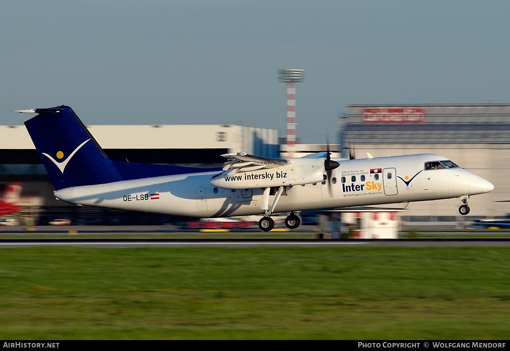 Aircraft Photo of OE-LSB | Bombardier DHC-8-314Q Dash 8 | InterSky | AirHistory.net #513118