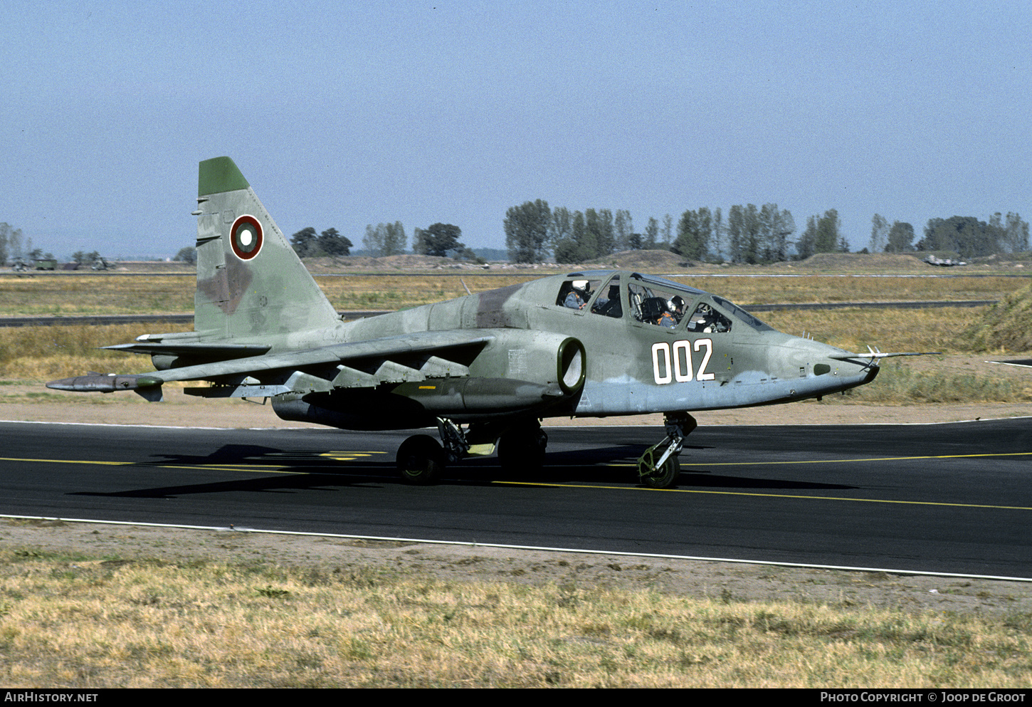 Aircraft Photo of 002 | Sukhoi Su-25UBK | Bulgaria - Air Force | AirHistory.net #513128