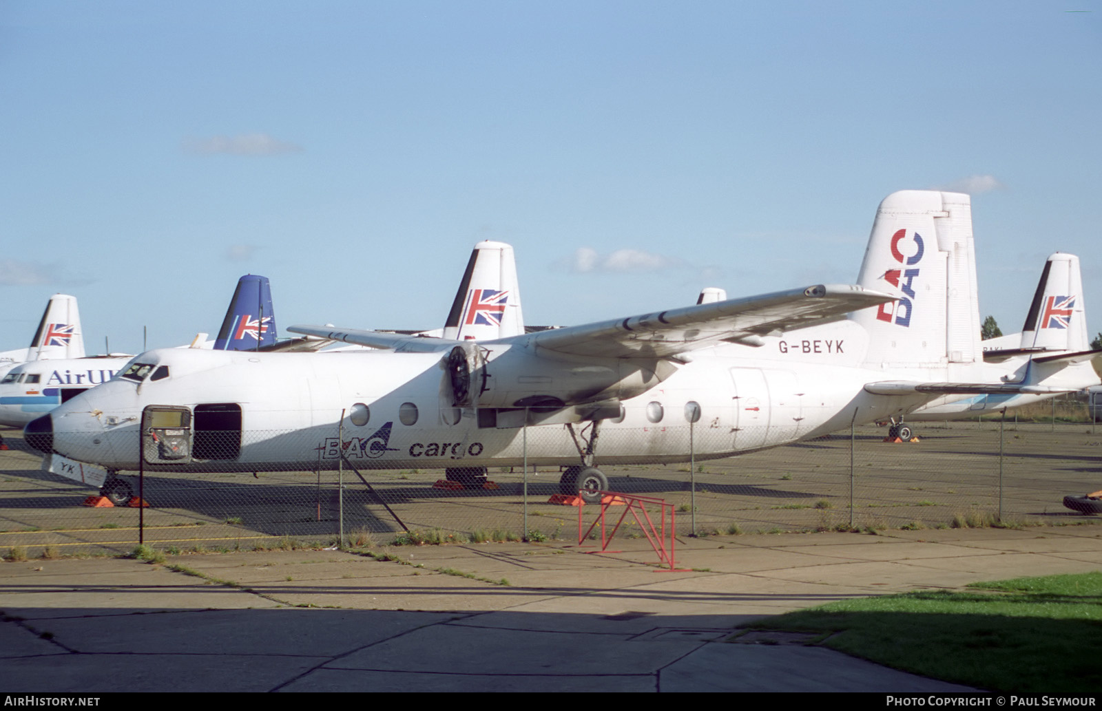 Aircraft Photo of G-BEYK | Handley Page HPR-7 Herald 401 | BAC Cargo - Business Air Centre | AirHistory.net #513133