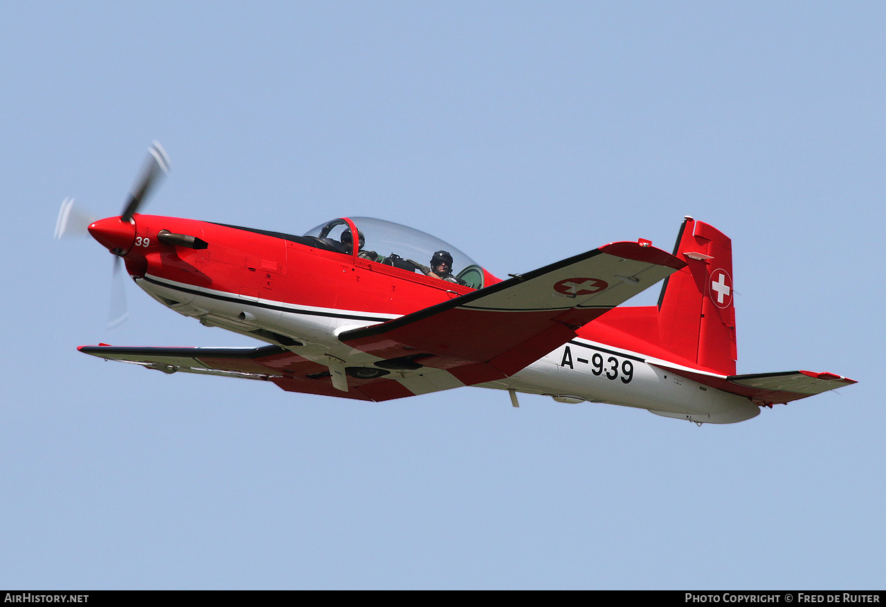Aircraft Photo of A-939 | Pilatus NCPC-7 | Switzerland - Air Force | AirHistory.net #513136