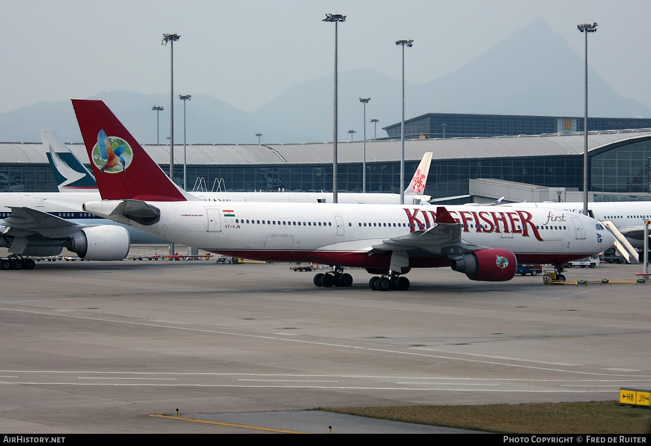 Aircraft Photo of VT-VJN | Airbus A330-223 | Kingfisher Airlines | AirHistory.net #513137