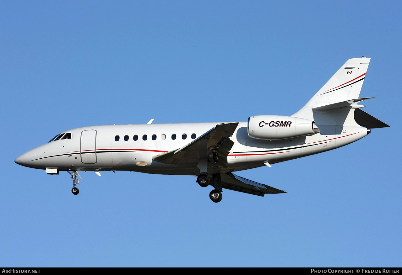 Aircraft Photo of C-GSMR | Dassault Falcon 2000 | AirHistory.net #513148
