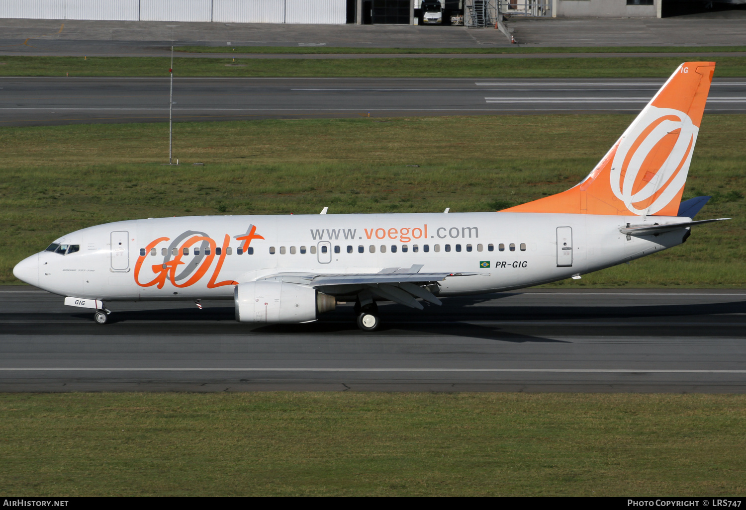 Aircraft Photo of PR-GIG | Boeing 737-73S | GOL Linhas Aéreas | AirHistory.net #513170