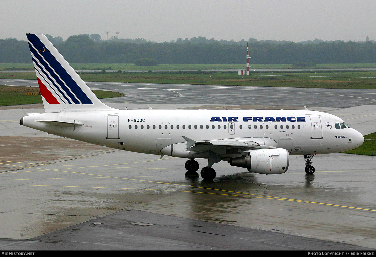 Aircraft Photo of F-GUGC | Airbus A318-111 | Air France | AirHistory.net #513183