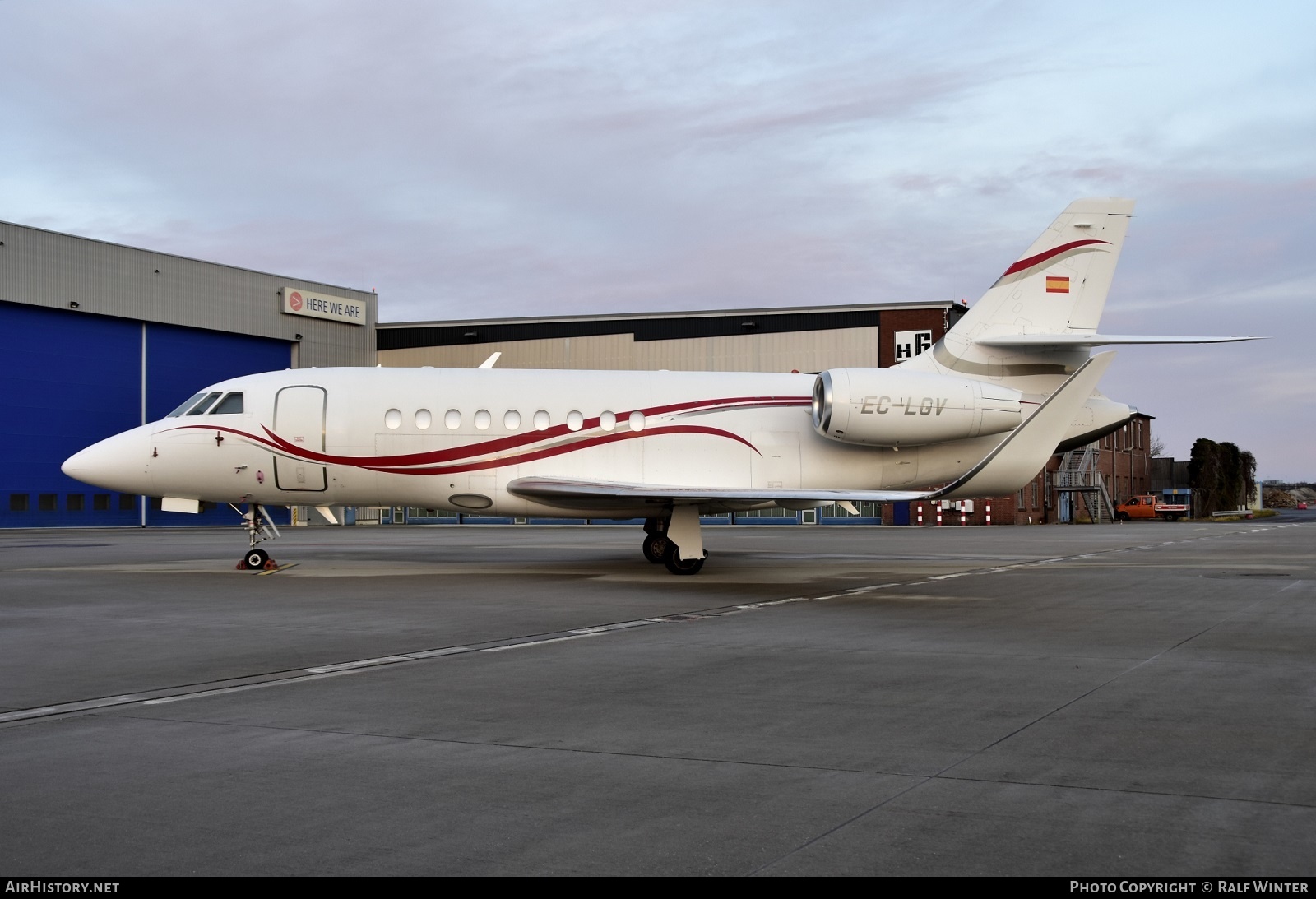 Aircraft Photo of EC-LGV | Dassault Falcon 2000LX | AirHistory.net #513190