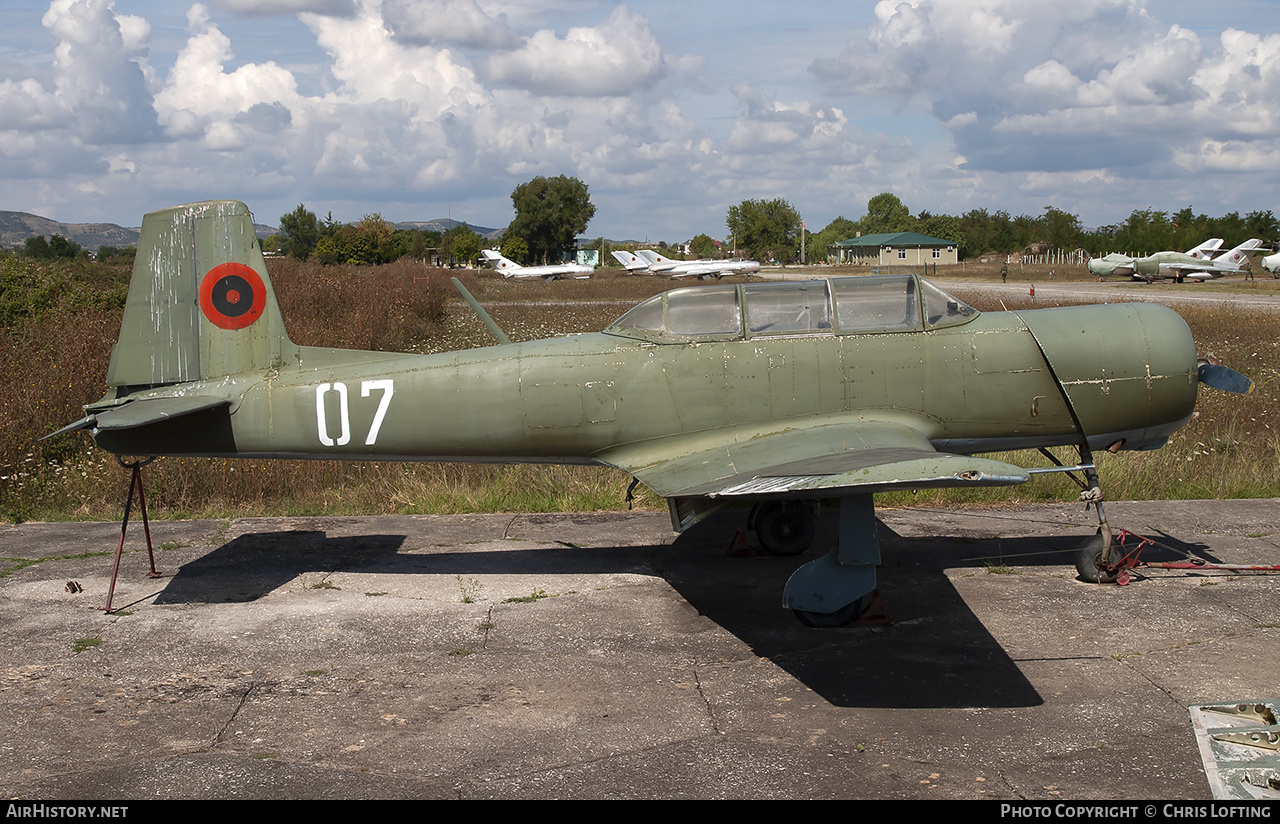 Aircraft Photo of 07 | Nanchang PT-6 | Albania - Air Force | AirHistory.net #513198