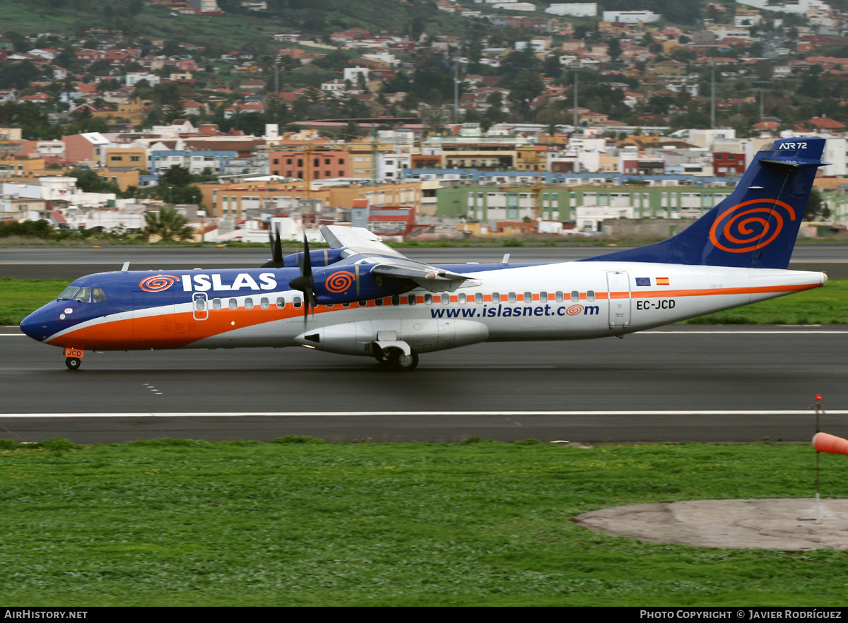 Aircraft Photo of EC-JCD | ATR ATR-72-212 | Islas Airways | AirHistory.net #513207