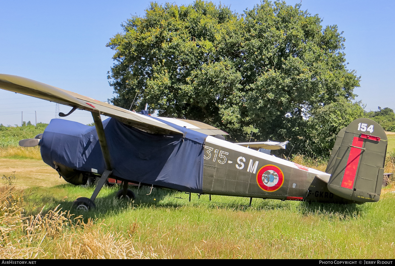 Aircraft Photo of G-TNUP | Max Holste MH.1521C-1 Broussard | France - Air Force | AirHistory.net #513217