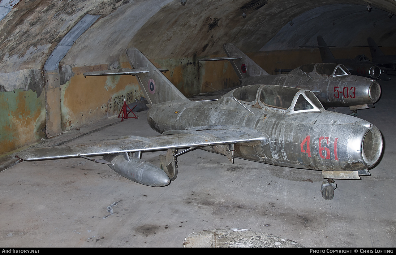 Aircraft Photo of 4-61 | Mikoyan-Gurevich MiG-15UTI | Albania - Air Force | AirHistory.net #513235