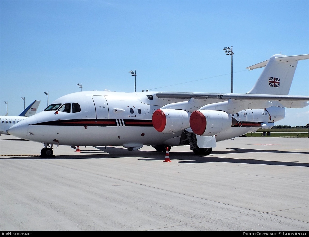 Aircraft Photo of ZE700 | British Aerospace BAe-146 CC.2 | UK - Air Force | AirHistory.net #513240