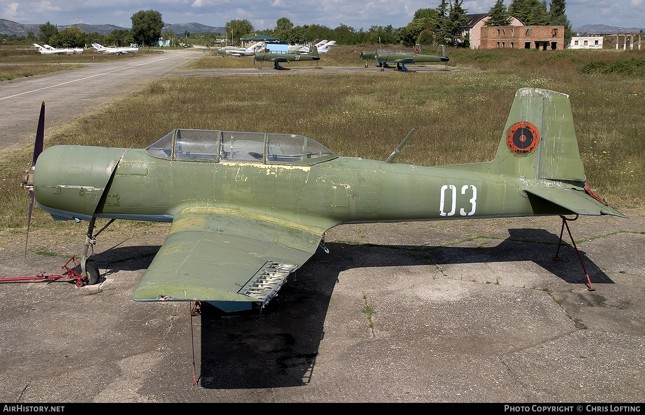 Aircraft Photo of 03 | Nanchang PT-6 | Albania - Air Force | AirHistory.net #513250