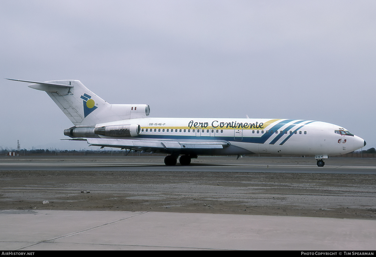 Aircraft Photo of OB-1546-P | Boeing 727-22 | Aero Continente | AirHistory.net #513253