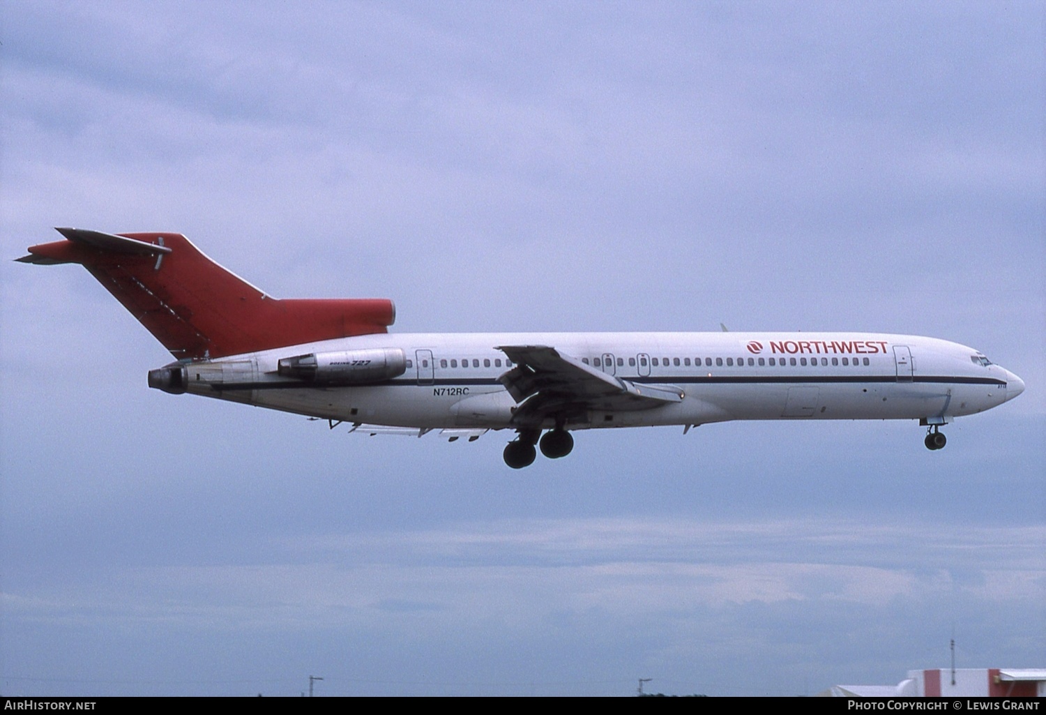 Aircraft Photo of N712RC | Boeing 727-2S7/Adv | Northwest Airlines | AirHistory.net #513257