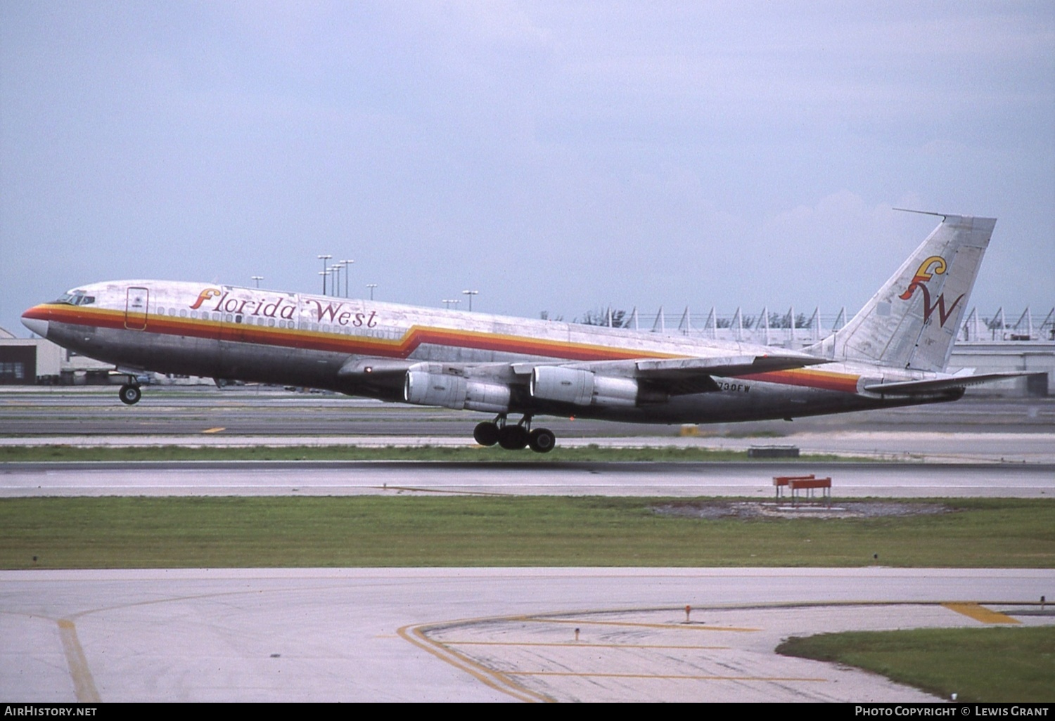 Aircraft Photo of N730FW | Boeing 707-331C | Florida West Airlines | AirHistory.net #513270