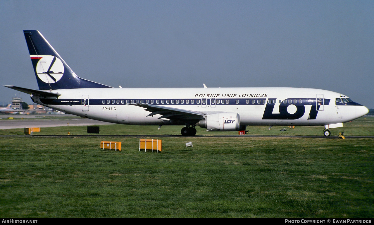 Aircraft Photo of SP-LLG | Boeing 737-45D | LOT Polish Airlines - Polskie Linie Lotnicze | AirHistory.net #513286