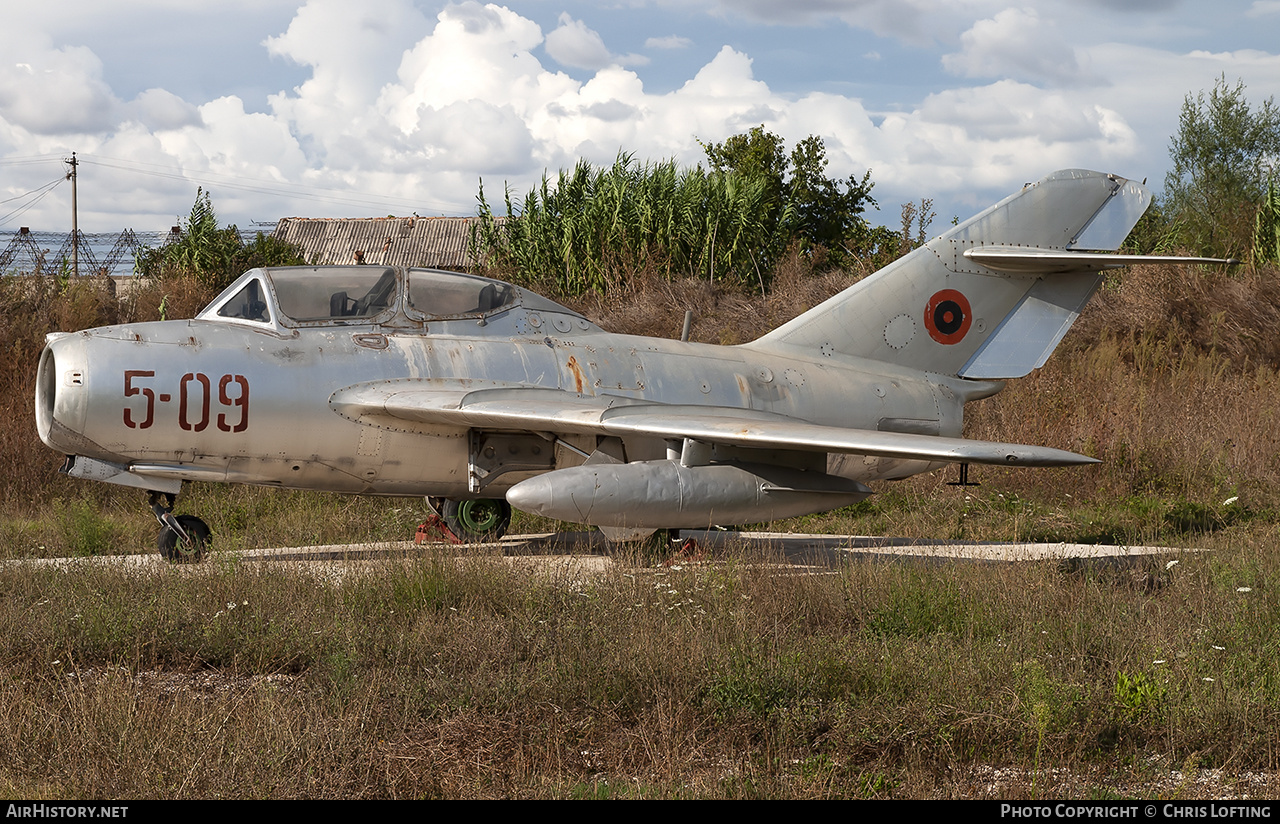 Aircraft Photo of 5-09 | Mikoyan-Gurevich MiG-15UTI | Albania - Air Force | AirHistory.net #513292