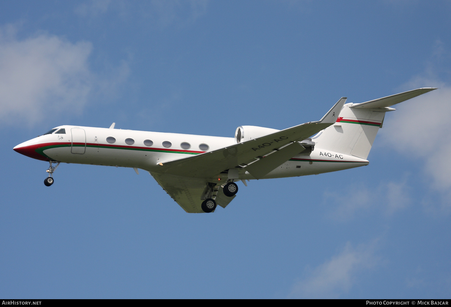Aircraft Photo of A4O-AC | Gulfstream Aerospace G-IV Gulfstream IV | Oman Royal Flight | AirHistory.net #513308