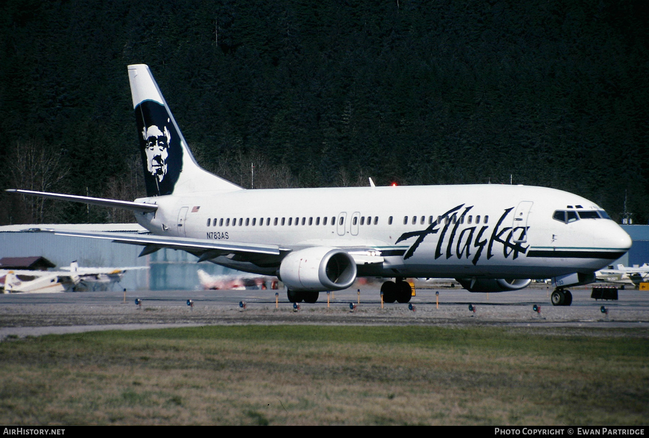 Aircraft Photo of N783AS | Boeing 737-4Q8 | Alaska Airlines | AirHistory.net #513309