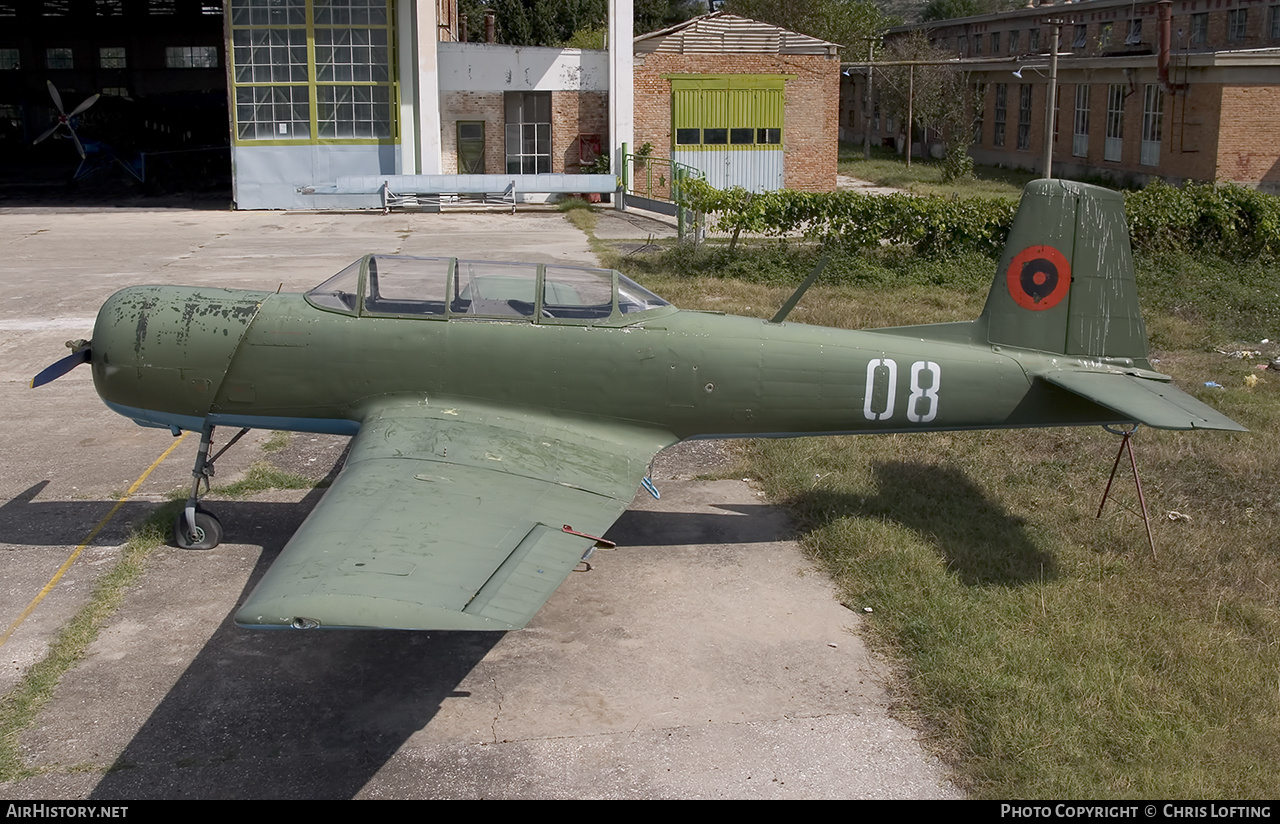 Aircraft Photo of 08 | Nanchang PT-6 | Albania - Air Force | AirHistory.net #513322